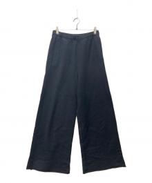 MM6 Maison Margiela（エムエムシックスメゾンマルジェラ）の古着「ワイドスウェットパンツ」｜ブラック