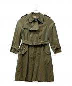 Burberry'sバーバリー）の古着「玉虫色 トレンチコート」｜オリーブ