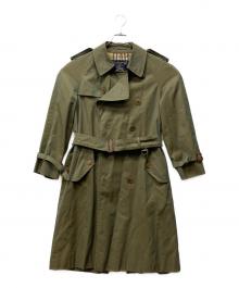 Burberry's（バーバリー）の古着「玉虫色 トレンチコート」｜オリーブ