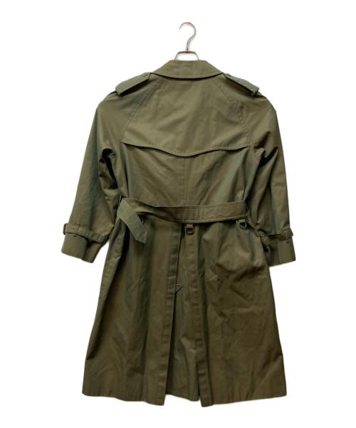 Burberry's（バーバリー）Burberry's (バーバリー) 玉虫色 トレンチコート オリーブ サイズ:90-165の古着・服飾アイテム