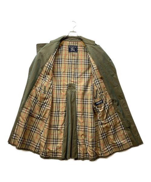 Burberry's（バーバリー）Burberry's (バーバリー) 玉虫色 トレンチコート オリーブ サイズ:90-165の古着・服飾アイテム