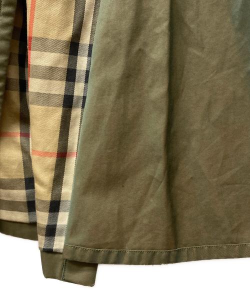 Burberry's（バーバリー）Burberry's (バーバリー) 玉虫色 トレンチコート オリーブ サイズ:90-165の古着・服飾アイテム