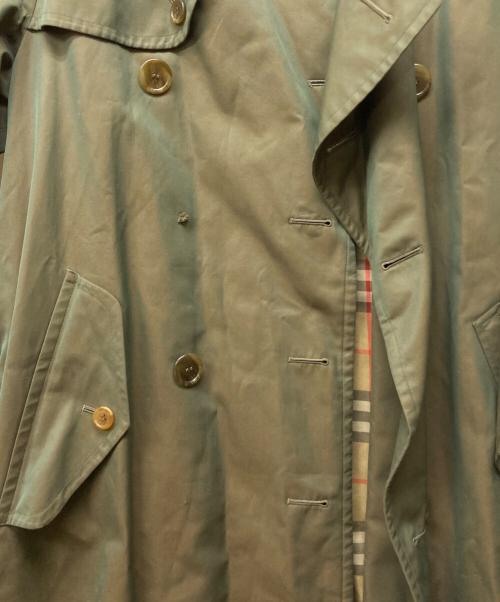 Burberry's（バーバリー）Burberry's (バーバリー) 玉虫色 トレンチコート オリーブ サイズ:90-165の古着・服飾アイテム