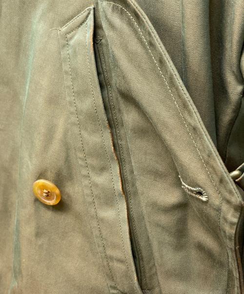 Burberry's（バーバリー）Burberry's (バーバリー) 玉虫色 トレンチコート オリーブ サイズ:90-165の古着・服飾アイテム