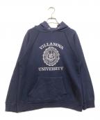 Championチャンピオン）の古着「ヴィンテージプリントフーディ」｜ネイビー