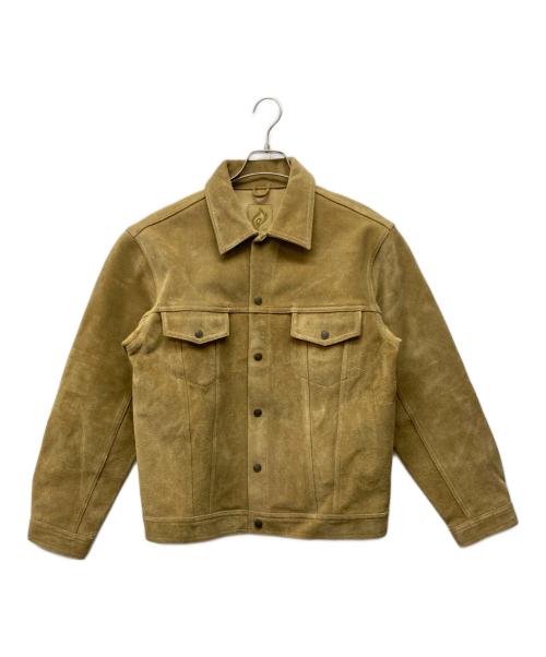 KIRIN（キリン）KIRIN (キリン) スエードトラッカージャケット ベージュ サイズ:記載無し（実寸サイズをご確認ください）の古着・服飾アイテム