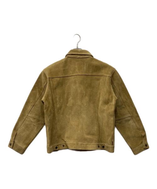 KIRIN（キリン）KIRIN (キリン) スエードトラッカージャケット ベージュ サイズ:記載無し（実寸サイズをご確認ください）の古着・服飾アイテム