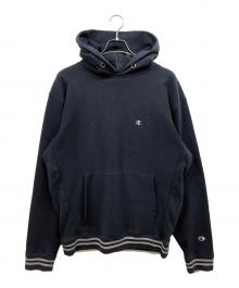 Champion（チャンピオン）の古着「リバースウィーブパーカー」｜ネイビー
