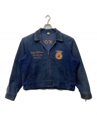 中古・古着通販】VINTAGE (ヴィンテージ) FFAジャケット ネイビー