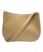 Salvatore Ferragamoサルヴァトーレ フェラガモ）の古着「ガンチーニストラップショルダーバッグ」｜ベージュ