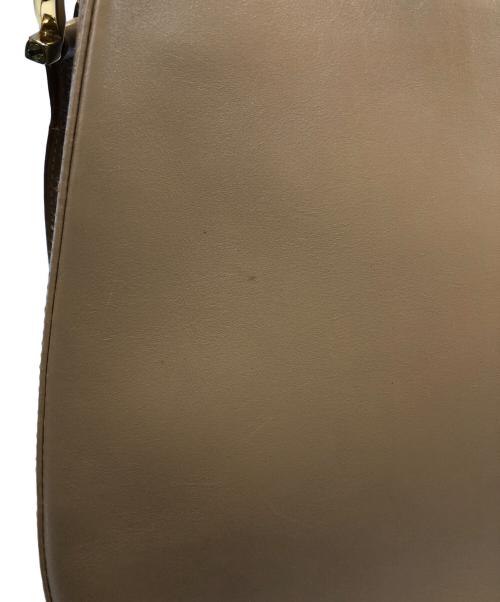 Salvatore Ferragamo（サルヴァトーレ フェラガモ）Salvatore Ferragamo (サルヴァトーレ フェラガモ) ガンチーニストラップショルダーバッグ ベージュの古着・服飾アイテム