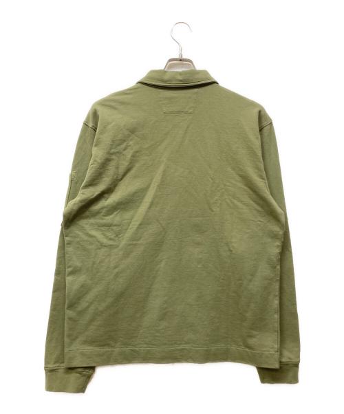 C.P COMPANY（シーピーカンパニー）C.P COMPANY (シーピーカンパニー) レンズデティールオーバーシャツ カーキ サイズ:Lの古着・服飾アイテム