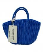 beautiful peopleビューティフルピープル）の古着「カゴバッグ」｜ブルー