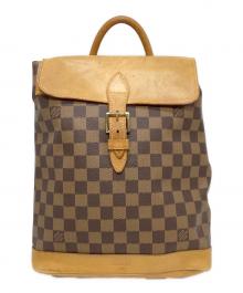 LOUIS VUITTON（ルイ ヴィトン）の古着「アルルカン リュックサック」｜ブラウン