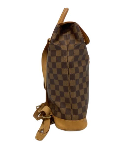 LOUIS VUITTON（ルイ ヴィトン）LOUIS VUITTON (ルイ ヴィトン) アルルカン リュックサック ブラウンの古着・服飾アイテム