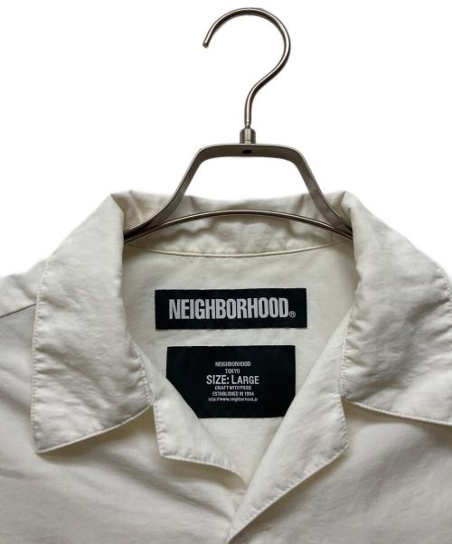 NEIGHBORHOOD（ネイバーフッド）NEIGHBORHOOD (ネイバーフッド) ALOHA SOLID / N-SHIRT ホワイト サイズ:Lの古着・服飾アイテム