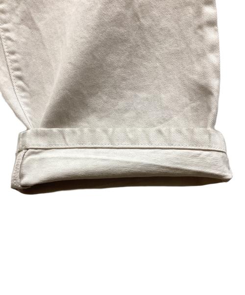 stussy（ステューシー）stussy (ステューシー) OVERDYED BIG OL JEAN デニムパンツオーバーダイ・ビッグ・オル・ジーン ホワイト サイズ:SIZE 28の古着・服飾アイテム