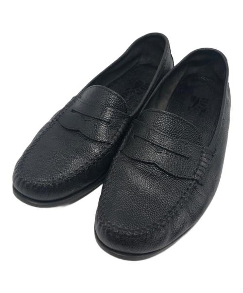 Salvatore Ferragamo（サルヴァトーレ フェラガモ）Salvatore Ferragamo (サルヴァトーレ フェラガモ) コインローファー ブラック サイズ:	SIZE 8 1/2の古着・服飾アイテム