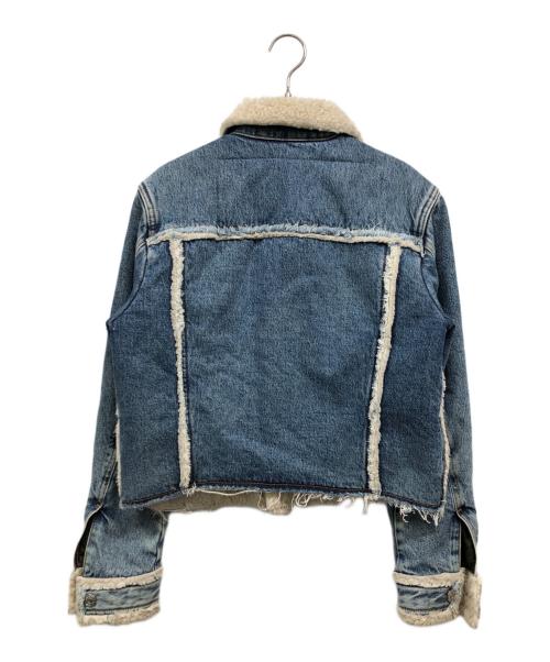 DIESEL（ディーゼル）DIESEL (ディーゼル) DE-SVEA　裏ボアデニムジャケット インディゴ サイズ:XSの古着・服飾アイテム