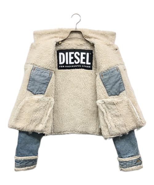 DIESEL（ディーゼル）DIESEL (ディーゼル) DE-SVEA　裏ボアデニムジャケット インディゴ サイズ:XSの古着・服飾アイテム