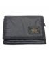 PORTER（ポーター）の古着「CAPSULE WALLET 三つ折り財布」｜ブラック