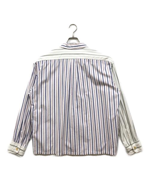 AiE（エーアイイー）AiE (エーアイイー) ストライプシャツ アイボリー サイズ:Mの古着・服飾アイテム