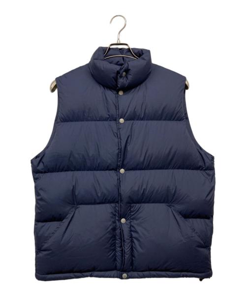 THE NORTHFACE PURPLELABEL（ザ・ノースフェイス パープルレーベル）THE NORTHFACE PURPLELABEL JOURNAL STANDARD (ジャーナルスタンダード) 別注 Polyester Ripstop Sierra Vest ネイビー サイズ:Mの古着・服飾アイテム