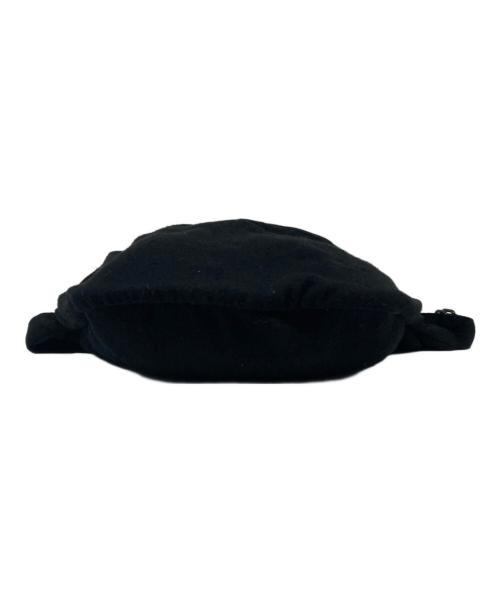 COMOLI（コモリ）COMOLI (コモリ) シルクネップ ウエストバッグ ブラックの古着・服飾アイテム