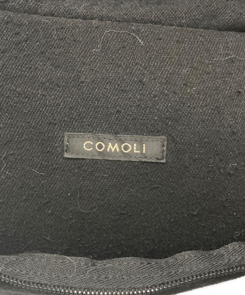 COMOLI（コモリ）COMOLI (コモリ) シルクネップ ウエストバッグ ブラックの古着・服飾アイテム