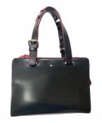 Vivienne Westwoodヴィヴィアンウエストウッド）の古着「TINY ORB トートバッグ」｜ブラック×レッド