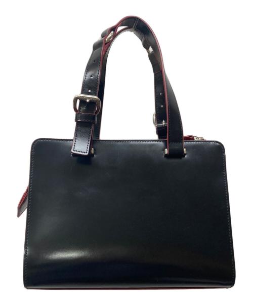 Vivienne Westwood（ヴィヴィアンウエストウッド）Vivienne Westwood (ヴィヴィアンウエストウッド) TINY ORB トートバッグ ブラック×レッドの古着・服飾アイテム