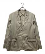 LANVINランバン）の古着「コットンテーラードジャケット」｜ベージュ