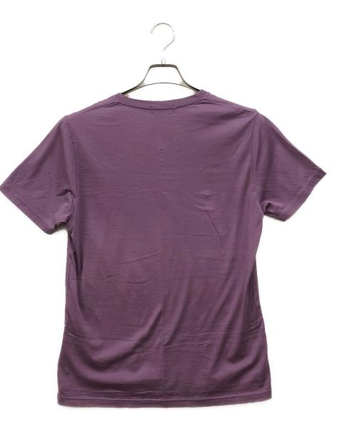 Hysteric Glamour（ヒステリックグラマー）Hysteric Glamour (ヒステリックグラマー) ANDY WARHOL (アンディウォーホル) フォトVネックTシャツ パープル サイズ:Mの古着・服飾アイテム