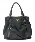 PRADAプラダ）の古着「TESSUTO VIT DAI 2WAYバッグ」｜ブラック