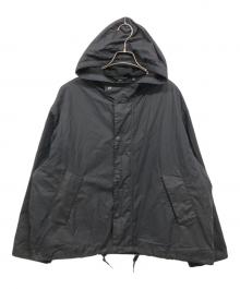Barbour×KAPTAIN SUNSHINE（バブアー×キャプテンサンシャイン）の古着「BIG TRANSPORTER HOODY JACKET」｜ネイビー