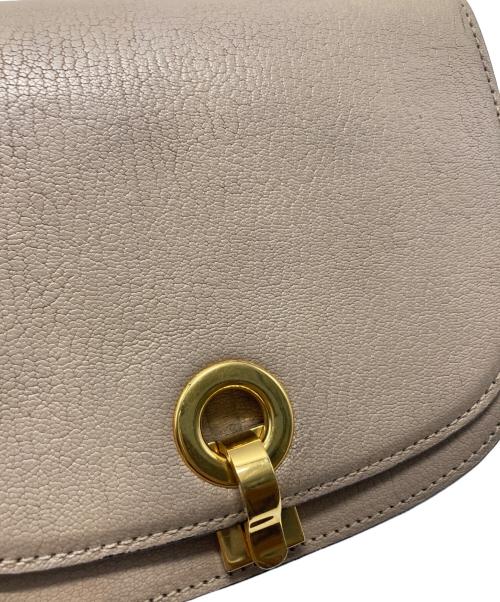 MARNI（マルニ）MARNI (マルニ) レザーショルダーバッグ ベージュの古着・服飾アイテム