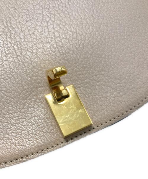 MARNI（マルニ）MARNI (マルニ) レザーショルダーバッグ ベージュの古着・服飾アイテム