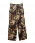 JUNYA WATANABE COMME DES GARCONS ((ジュンヤワタナベ コムデギャルソン) 19AW 花柄ワイドパンツ ブラウン サイズ:S：8000円