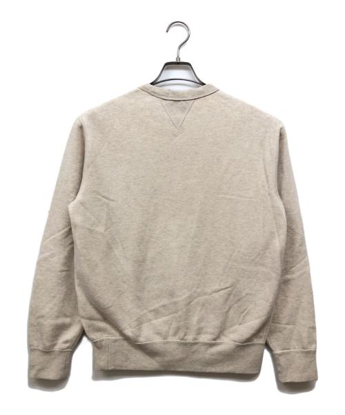 POLO RALPH LAUREN（ポロ・ラルフローレン）POLO RALPH LAUREN (ポロ・ラルフローレン) クルーネックスウェット ベージュ サイズ:Sの古着・服飾アイテム