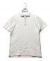 CRUCIANI（クルチアーニ）の古着「鹿の子ポロシャツ」｜ホワイト