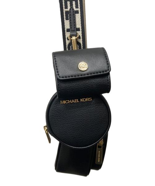 MICHAEL KORS（マイケル・コース）MICHAEL KORS (マイケル・コース) JET SET ITEM クロスボディバッグ ブラックの古着・服飾アイテム