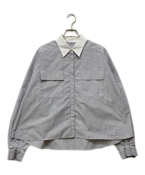 GRACE CLASS（グレースクラス）GRACE CLASS (グレースクラス) バックコンシャスシャツ グレー サイズ:36の古着・服飾アイテム