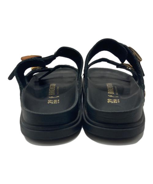 BIRKENSTOCK（ビルケンシュトック）BIRKENSTOCK (ビルケンシュトック) UNITED ARROWS (ユナイテッドアローズ) 別注 ST BARTHS ブラック サイズ:25の古着・服飾アイテム
