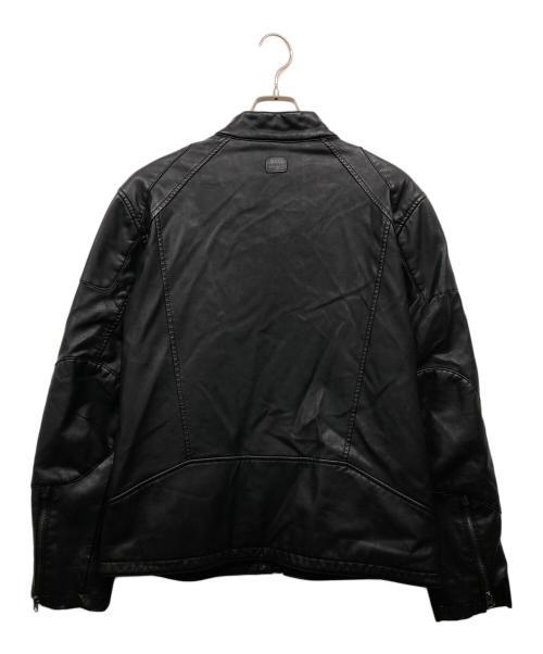 G-STAR RAW（ジースターロゥ）G-STAR RAW (ジースターロゥ) MOTAC-0 BIKER JKT ブラック サイズ:Lの古着・服飾アイテム