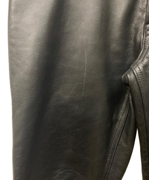 GAP（ギャップ）GAP (ギャップ) オールドレザーパンツ ブラック サイズ:30の古着・服飾アイテム