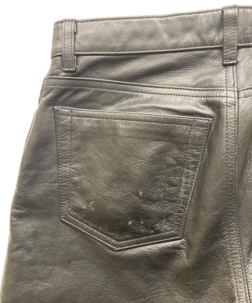 GAP（ギャップ）GAP (ギャップ) オールドレザーパンツ ブラック サイズ:30の古着・服飾アイテム