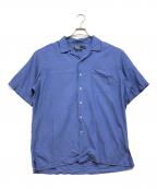 POLO RALPH LAURENポロ・ラルフローレン）の古着「CALDWELL オープンカラーシャツ」｜ブルー
