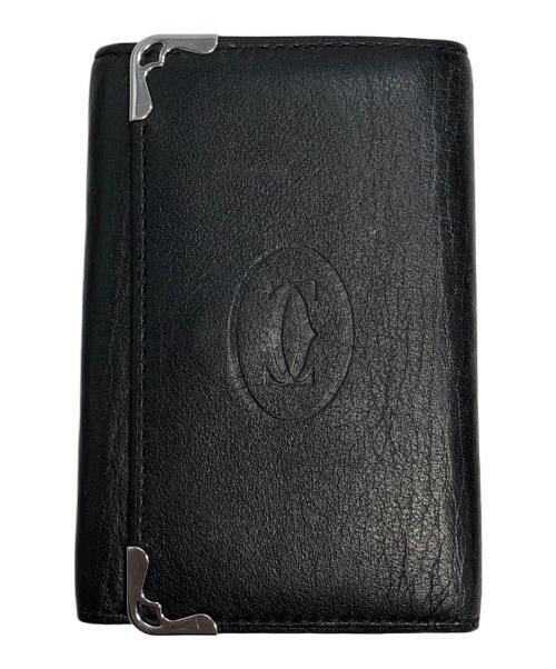 Cartier（カルティエ）Cartier (カルティエ) マスト ドゥ 6連キーケース ブラックの古着・服飾アイテム