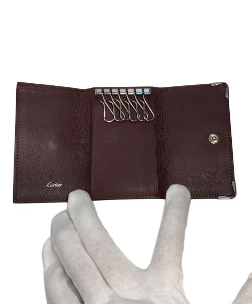 Cartier（カルティエ）Cartier (カルティエ) マスト ドゥ 6連キーケース ブラックの古着・服飾アイテム