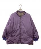 Needlesニードルズ）の古着「Stand Collar Down Sur Coat/スタンドカラーダウンサーコート」｜パープル